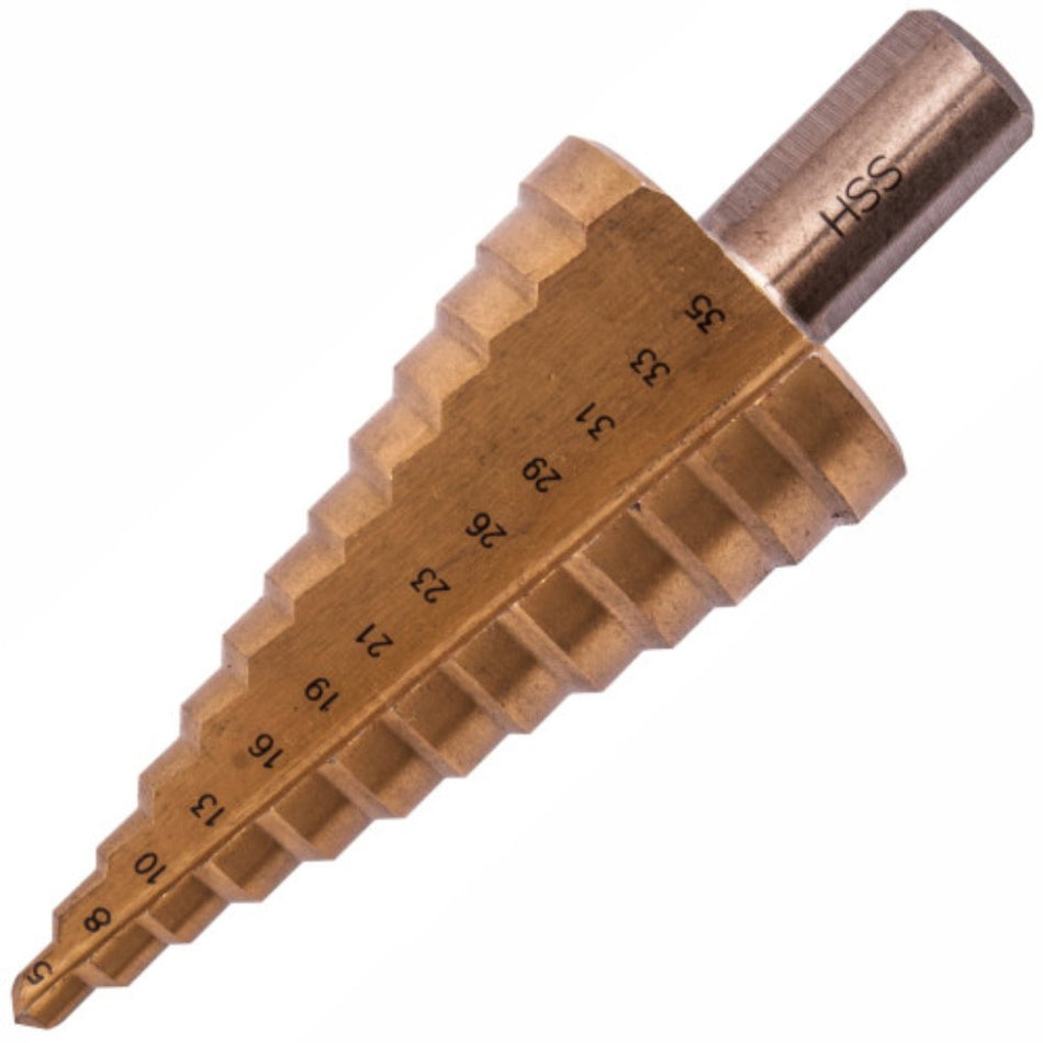 Step Drill Bit HSS 5-35mmx2-3mm