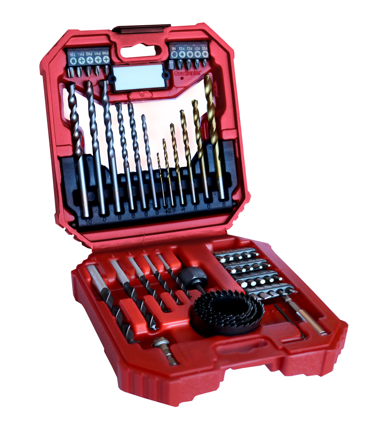 Titan Drill Bit And Hole Saw Set 56PC -
