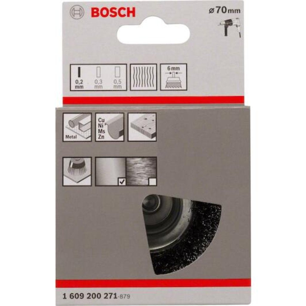 Bosch Metal Clean Cup Brush 70mm -