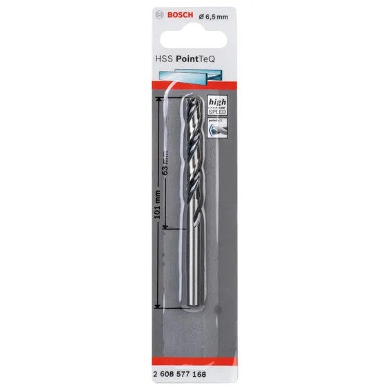 Bosch Drill Bit HSS Point TEQ Each 6.5mm