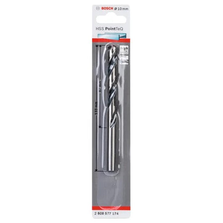Bosch Drill Bit HSS Point TEQ Each 10.0mm