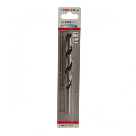 Bosch Drill Bit HSS Point TEQ Each 12.0mm