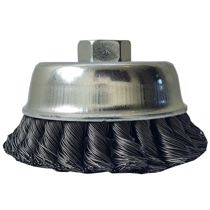 Titan Wire Brush Knotted 100mm