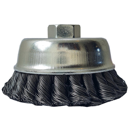 Titan Wire Brush Knotted 100mm