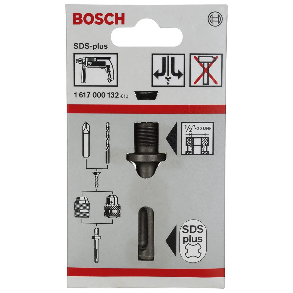 Bosch SDS Plus Shank For Drill Chuck 1/2inch-20 UNF