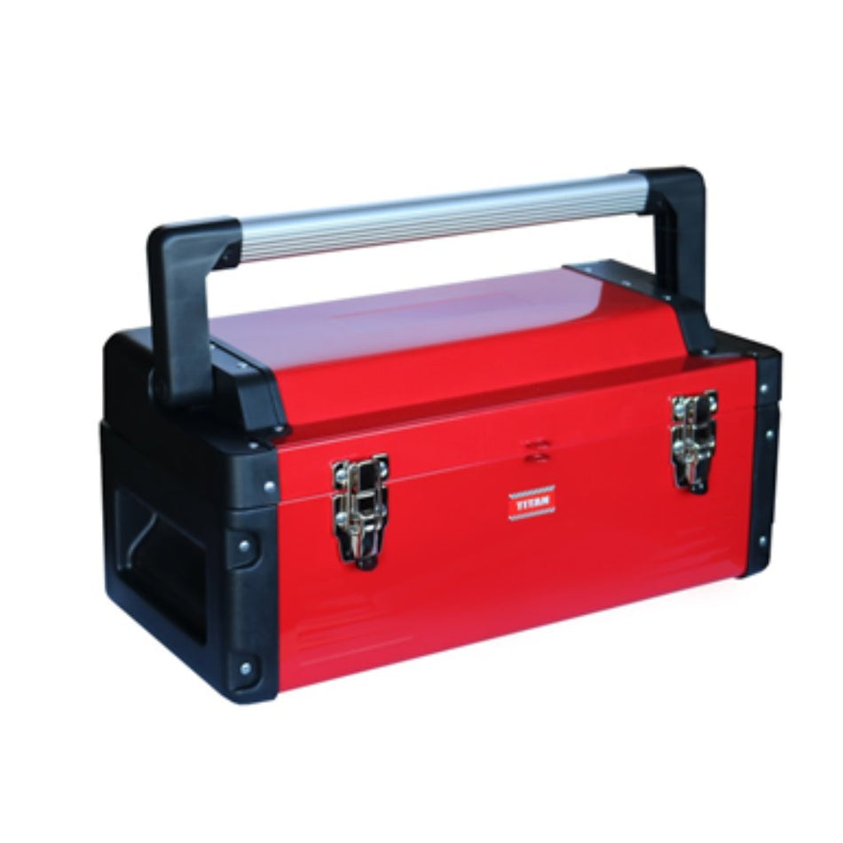 Titan Tool Box With Tray Lockable 3.55kg