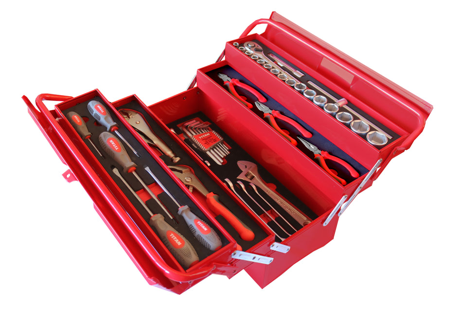 Titan Tool Box 5-tier 56Pc -