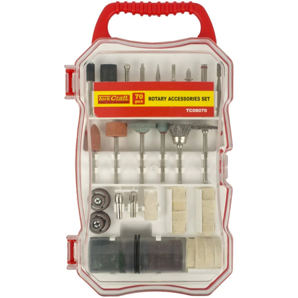 Mini Rotary Accessory Set 70Pc TC08071