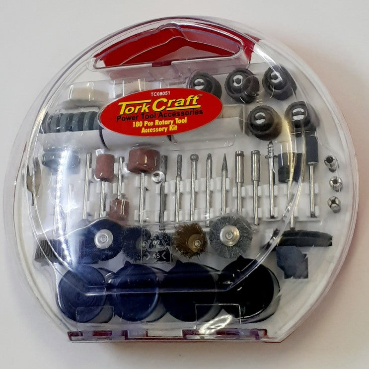 Mini Rotary Accessory Kit 180Pc TC08052