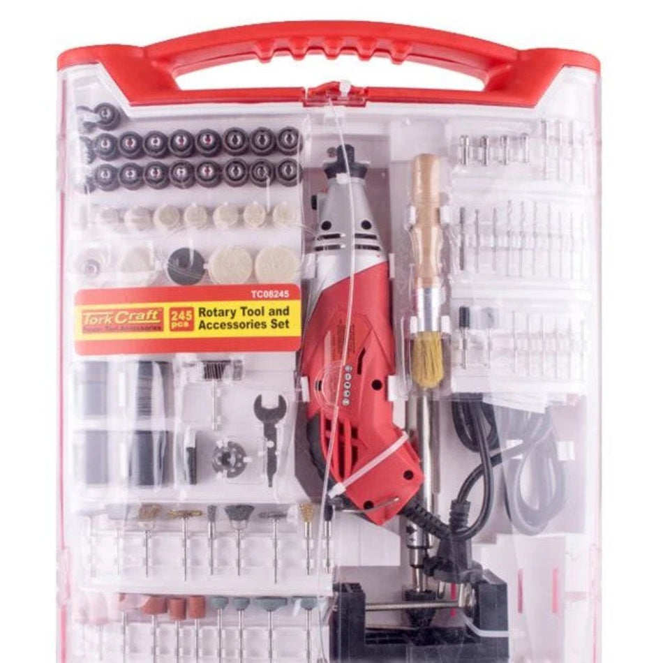 Rotary Tool 170W Accessory Set 245Pc TC08246