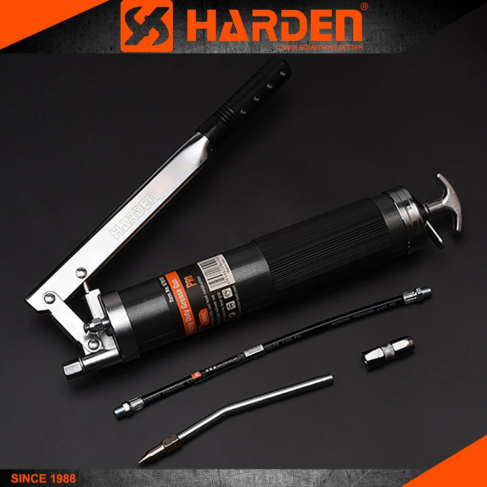 Harden Grease Gun Hand Lever