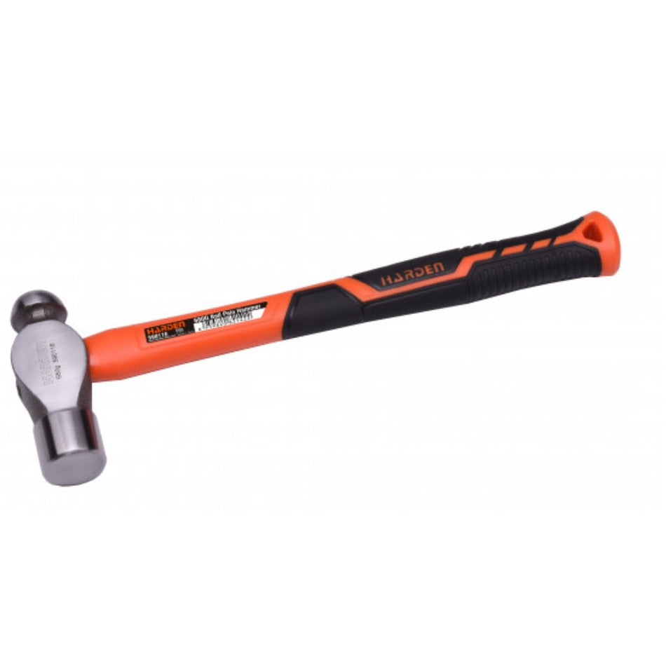 Harden Hammer Ball Pein Firbreglass Handle