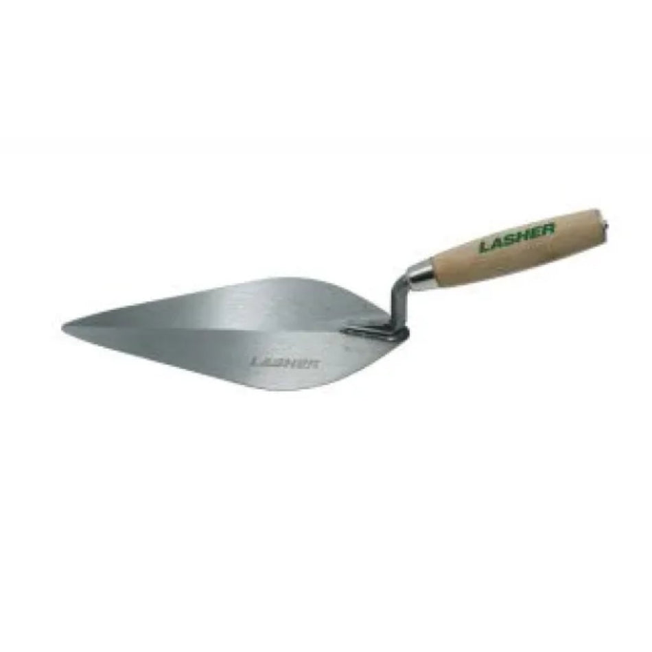 Lasher Brick Trowel Wooden Handle