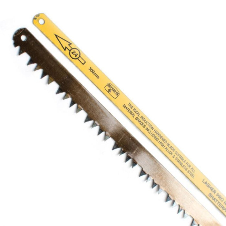 Lasher Bowsaw and Hacksaw Blade 300MM