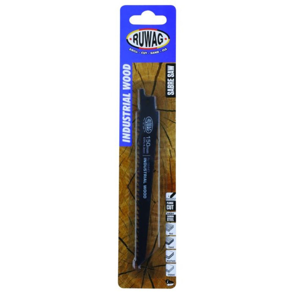 Ruwag Reciprocating Saw Blade Wood Ply-Wood 2pc