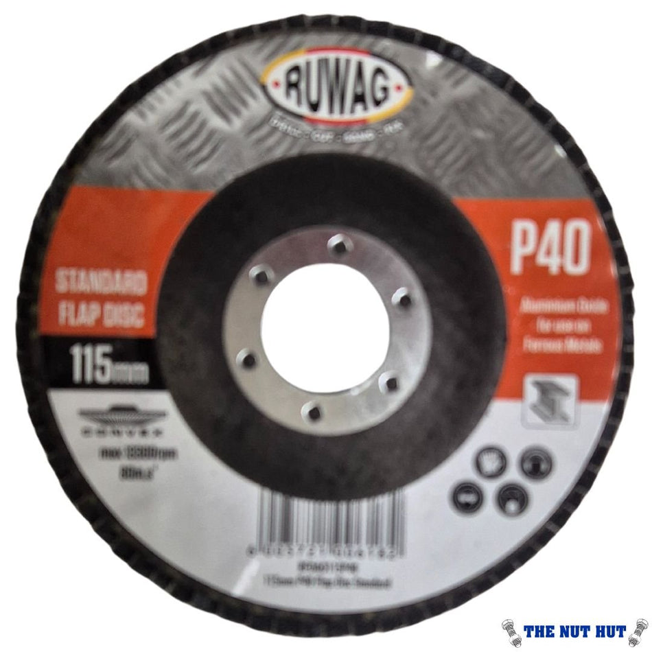 Ruwag Zirconium Flap Disc Standard 115mm