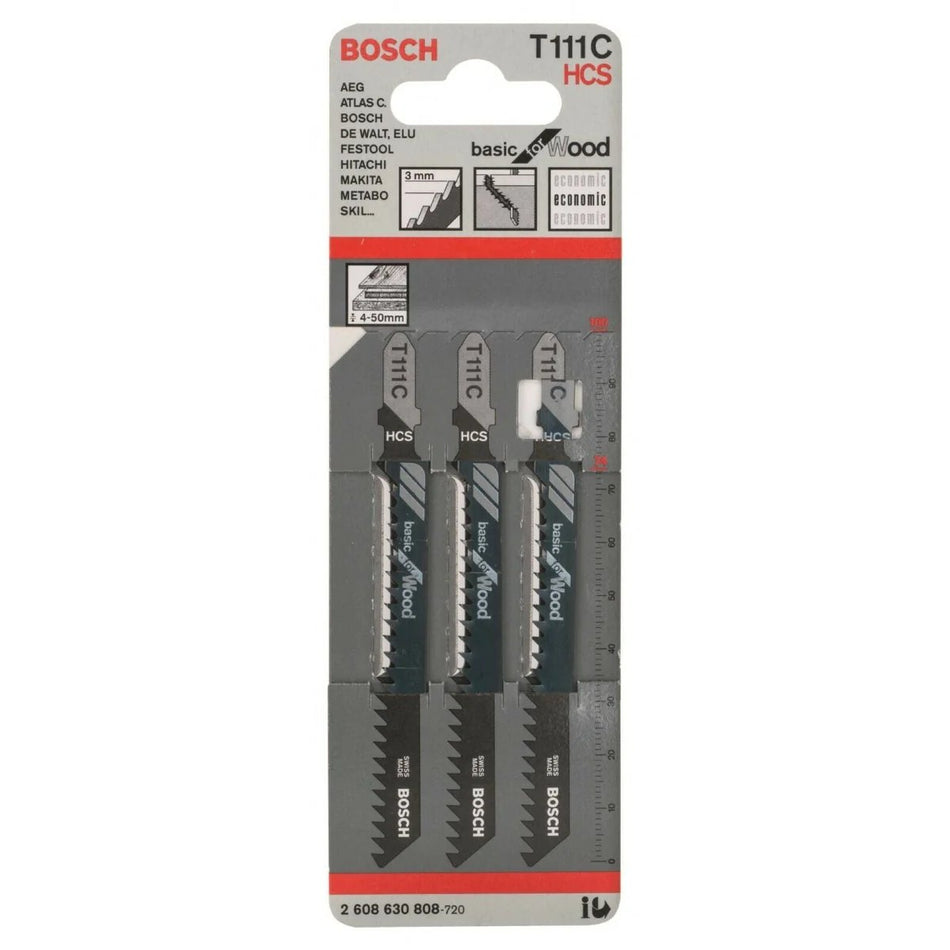 Bosch Jigsaw Blade For Wood HCST 111 C pc