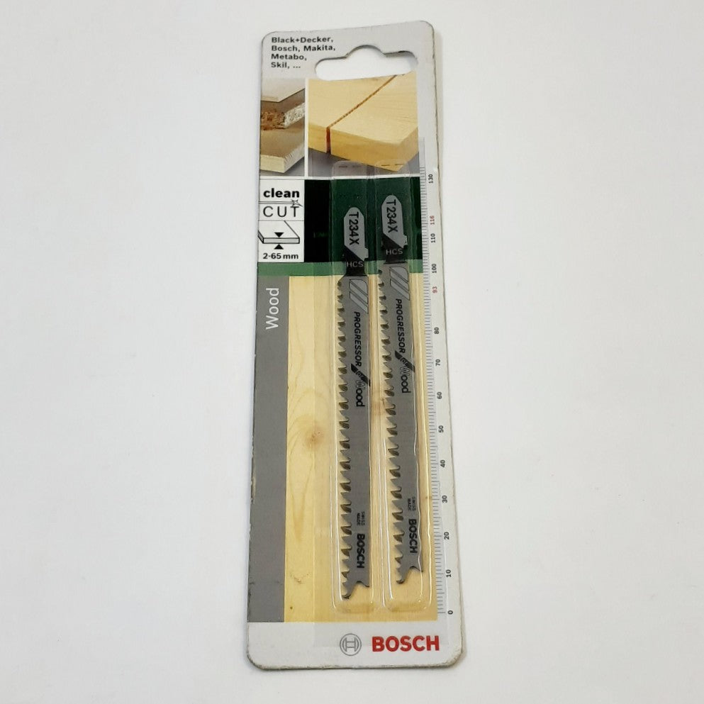 Bosch Jigsaw Blade For Wood HCST 234 X Progressor 3pc -