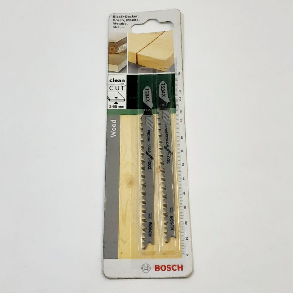 Bosch Jigsaw Blade For Wood HCST 234 X Progressor 3pc -