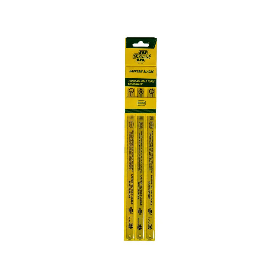 Lasher Hacksaw pro 32t 3pack sabs 1'S 32 Teeth per inch