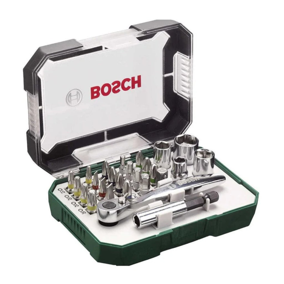 Bosch Mini Ratchet & Screwdriver Bit Set 26pc