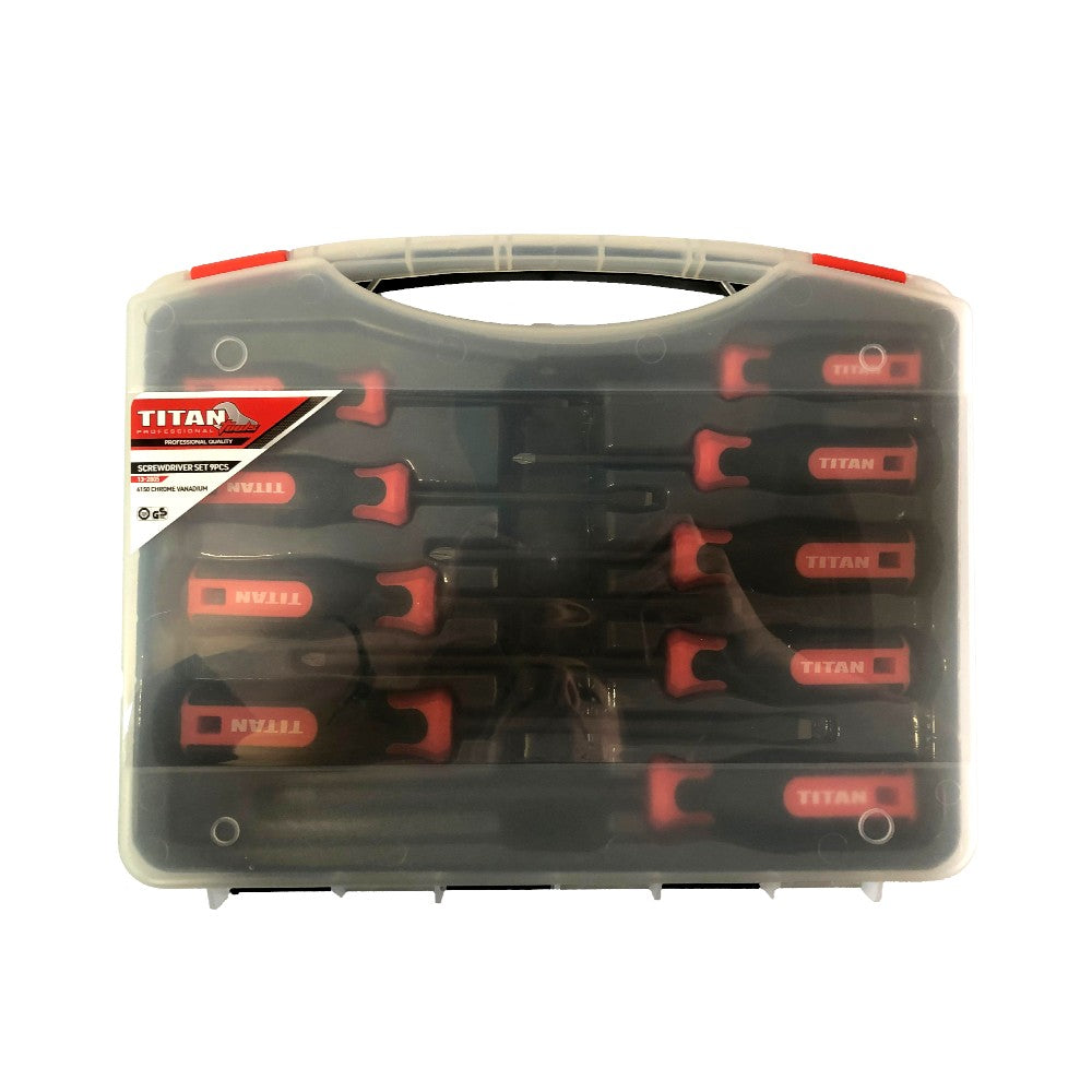 Titan Screwdriver Set 9pc -