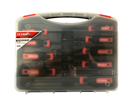 Titan Screwdriver Set 9pc -