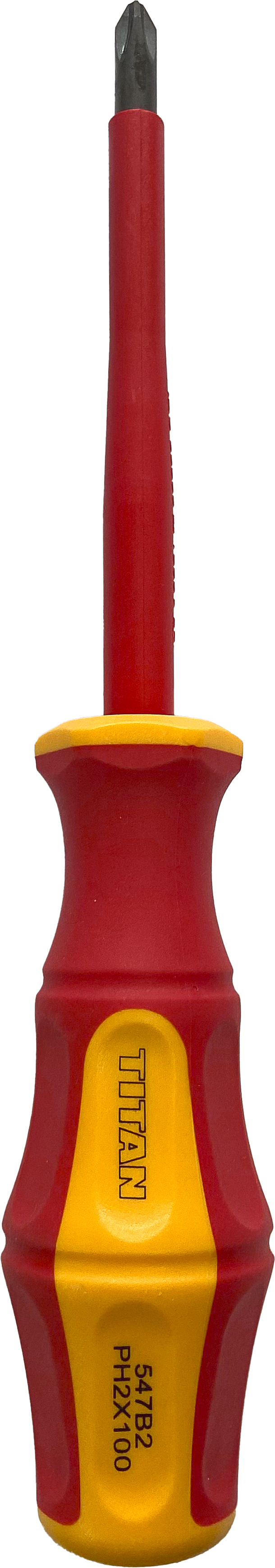 Titan Screwdriver Phillips Better Grip Handle PH2x100mm