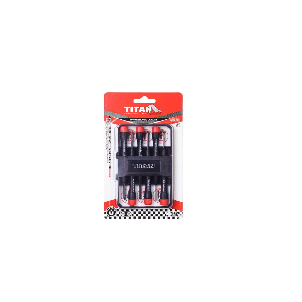 Titan Precision Screwdriver Set 6pc -