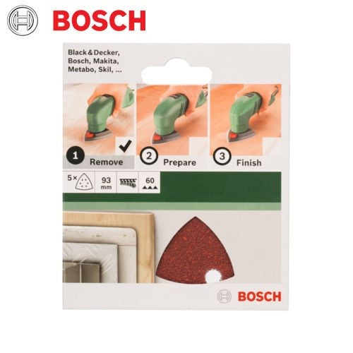 Bosch Sanding Disc Delta 5pc 60 Grit