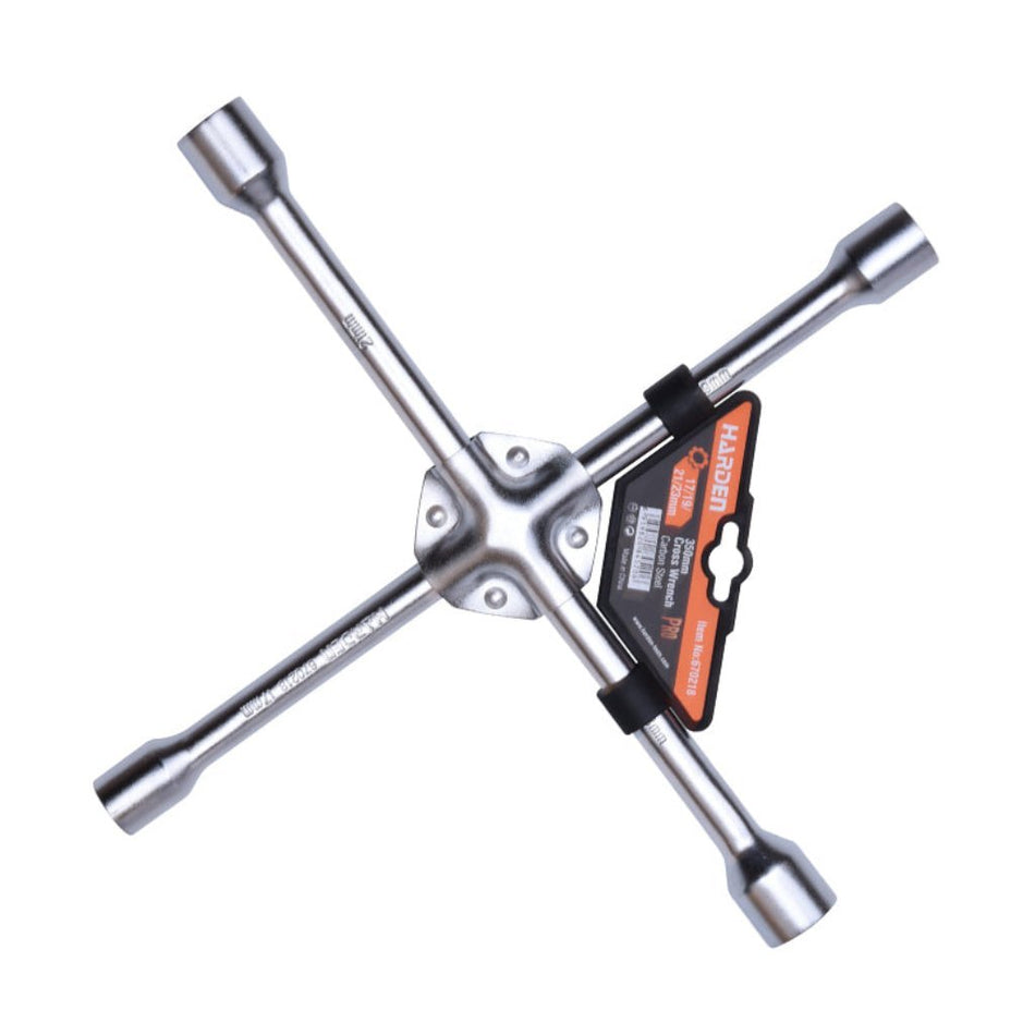 Harden Wheel Spanner Cross Type 17-19-21mm 18