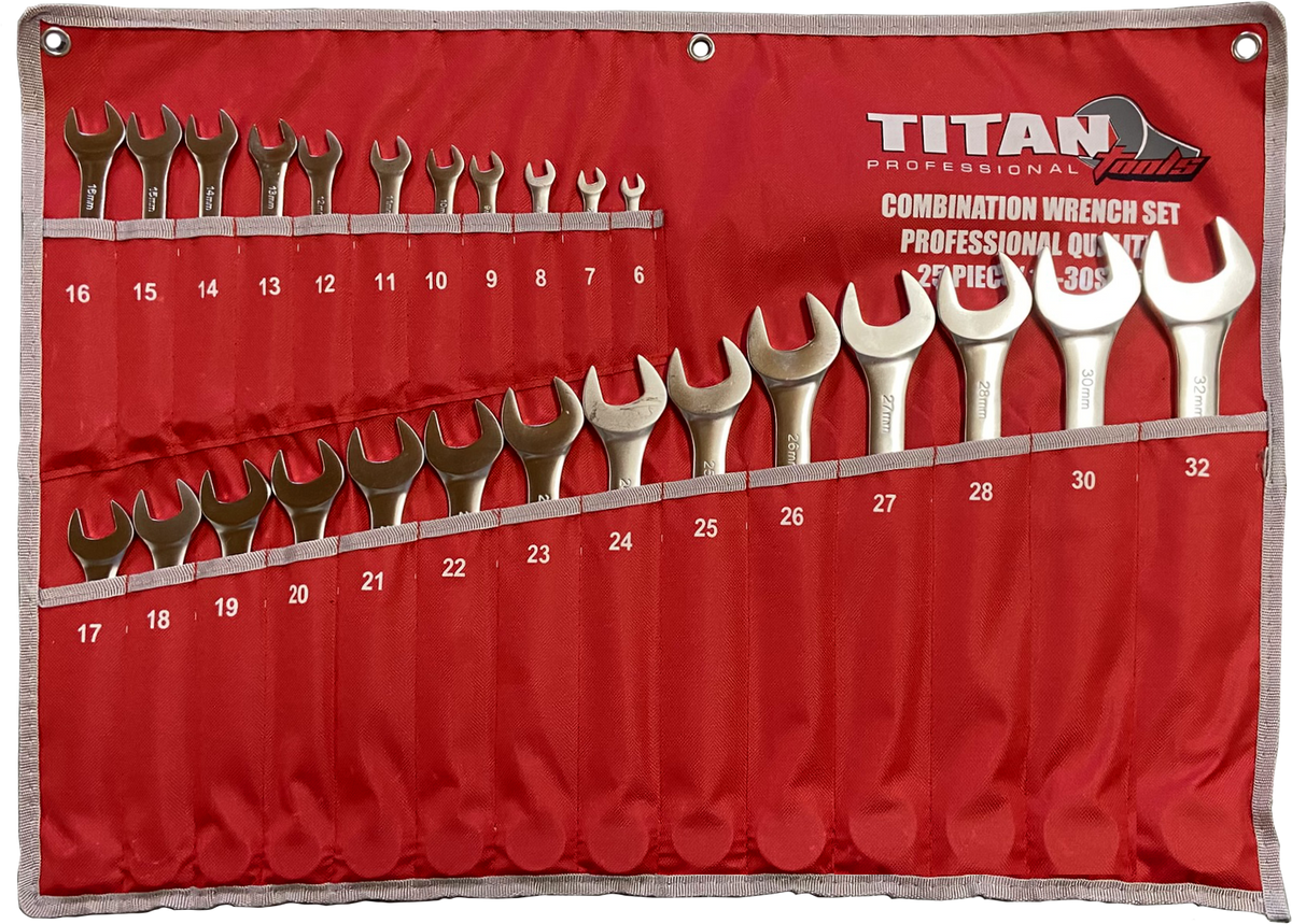 Titan Spanner Combination Set 25pc