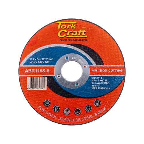 Cutting Disc Metal & SS 115x3.0x22.22mm -