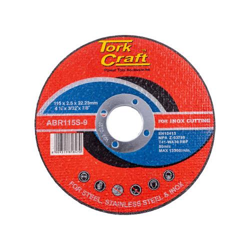 Cutting Disc Metal & SS 115x2.5x22.22mm -