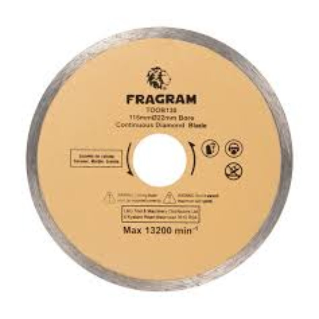 Diamond Blade Continuos Rim 115x22mm -