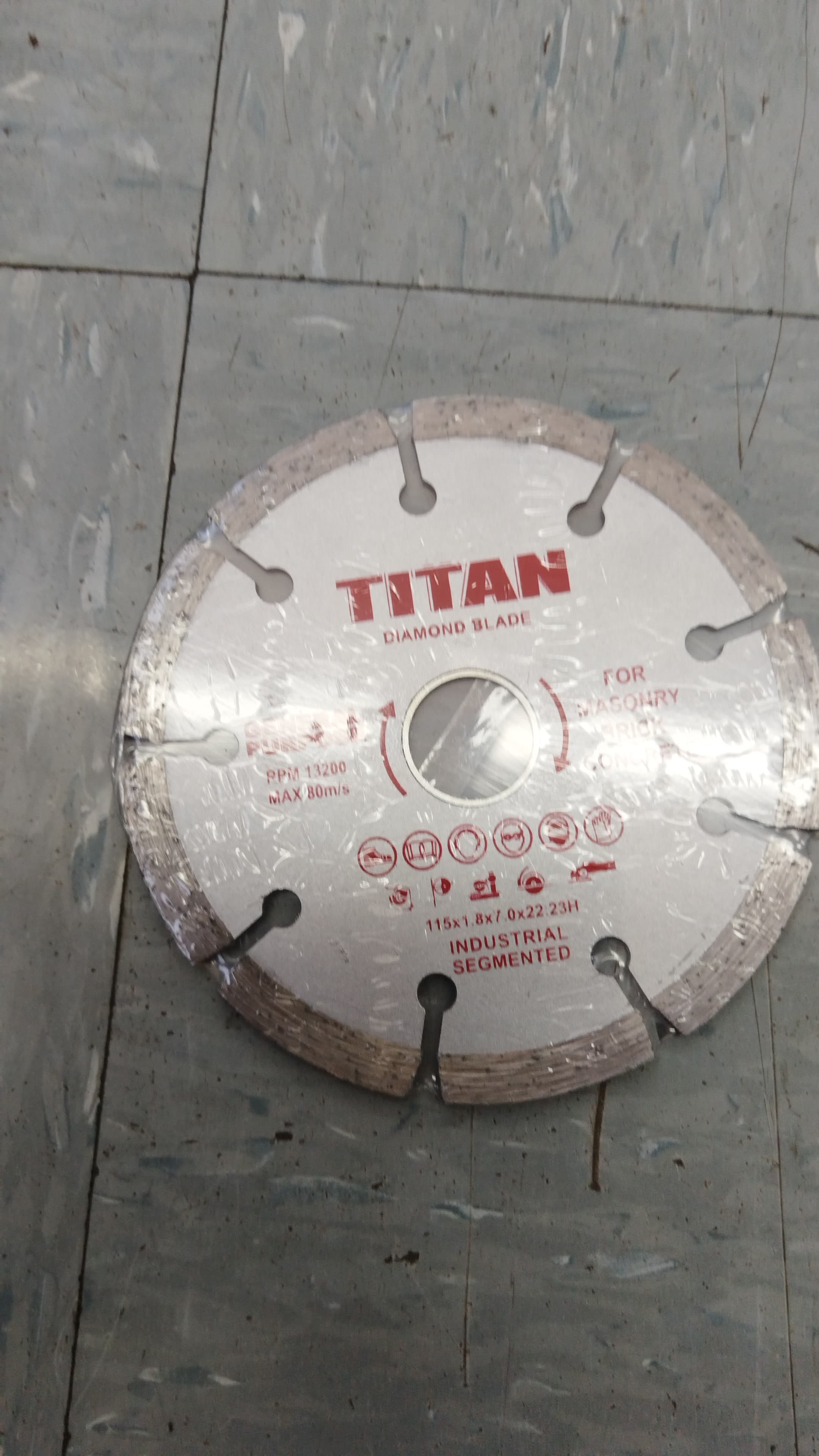 Titan Diamond Blade Generel Purpose Professional 115mmx1.8mm
