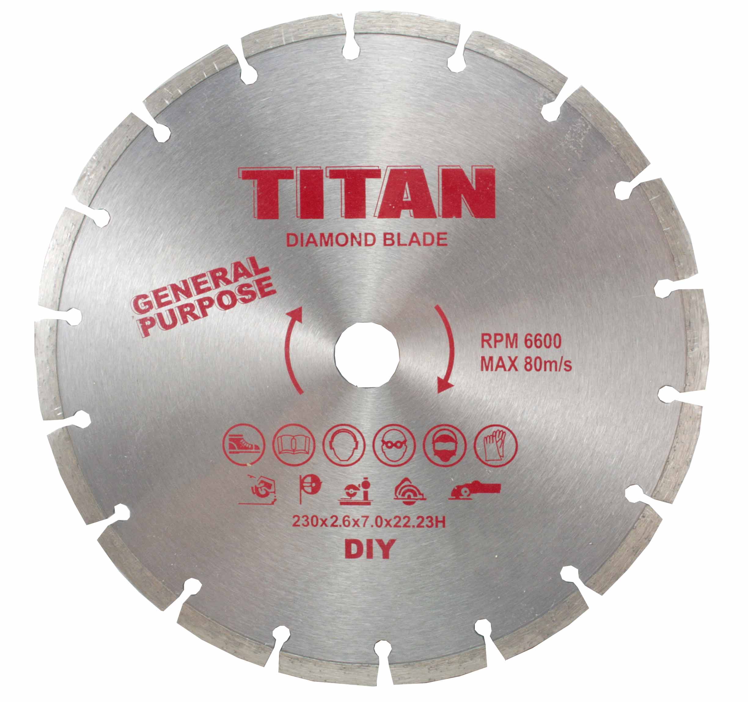 Titan Diamond Blade General Purpose 230mm