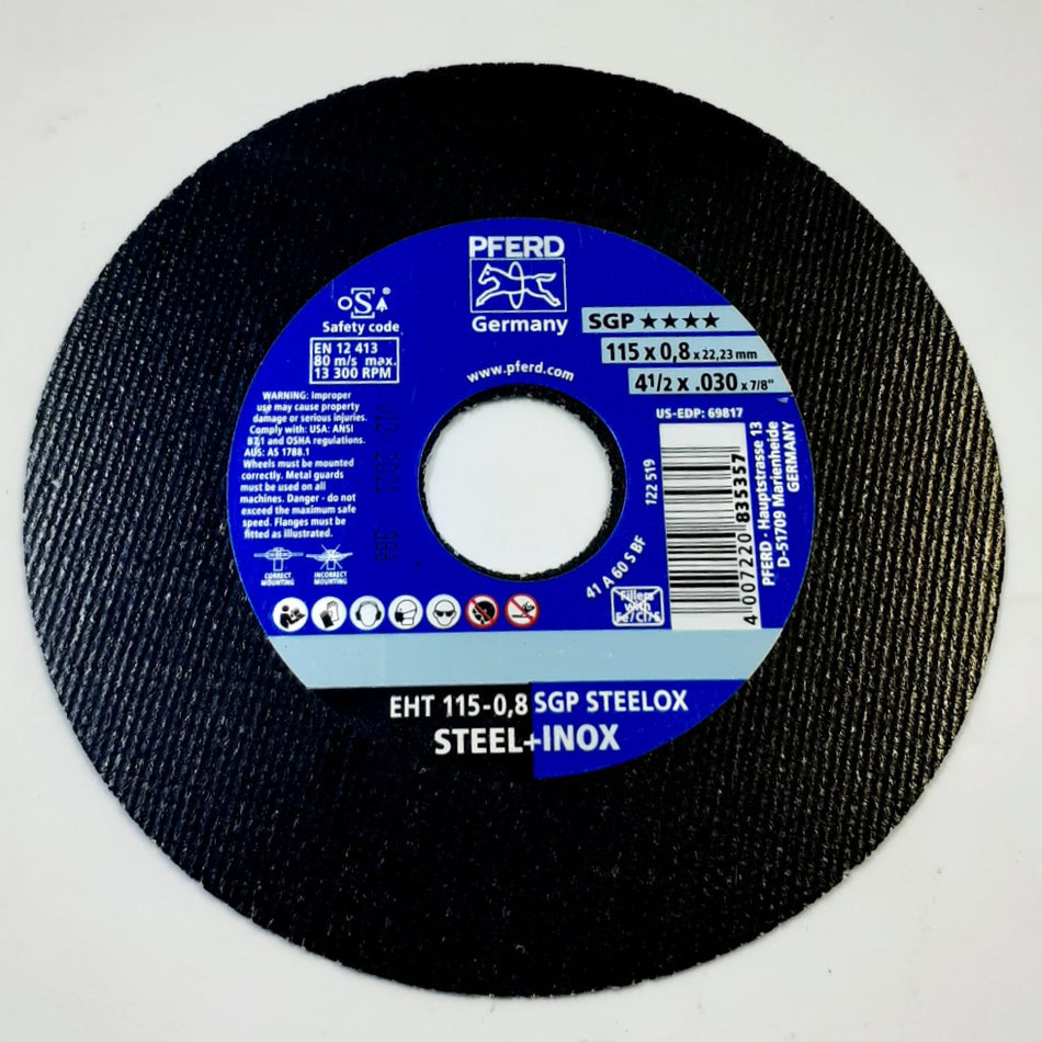Pferd Cutting Disc EHT 115-0,8 SGP Steelox