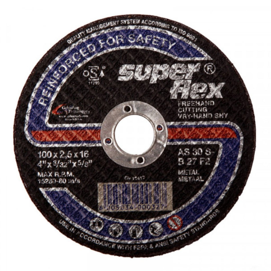 Superflex Cutting Disc Flat Steel