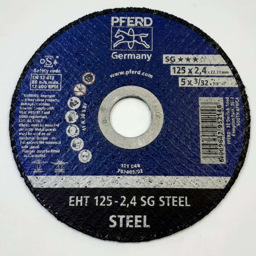 Pferd Cutting Disc Steel EHT 125-2,4 SG