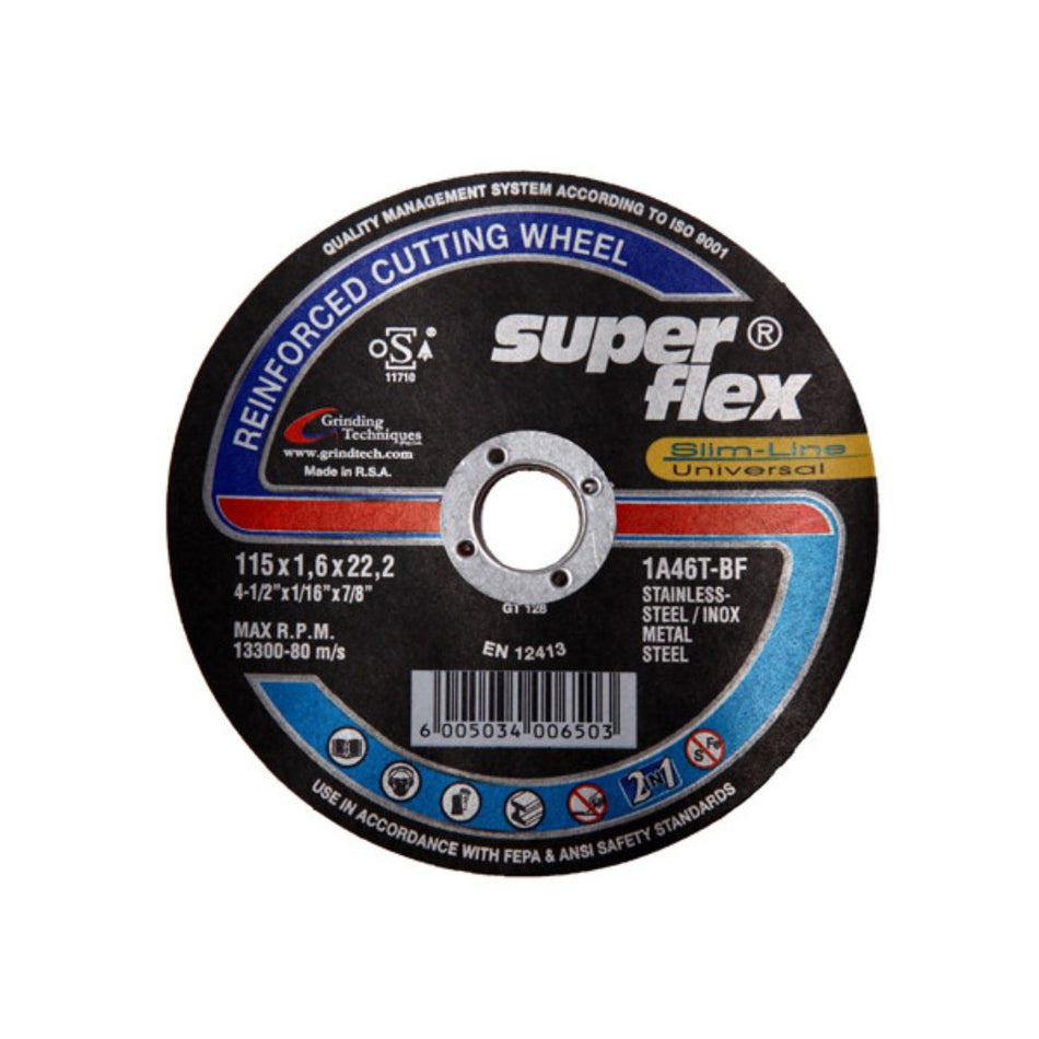 Superflex Cutting Disc 2 In 1 Flat Steel