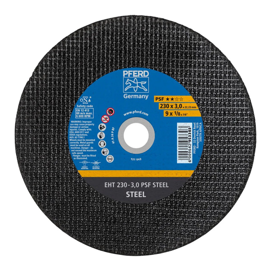 Pferd Cut-off Wheel Steel EH 230-3,0 PSF