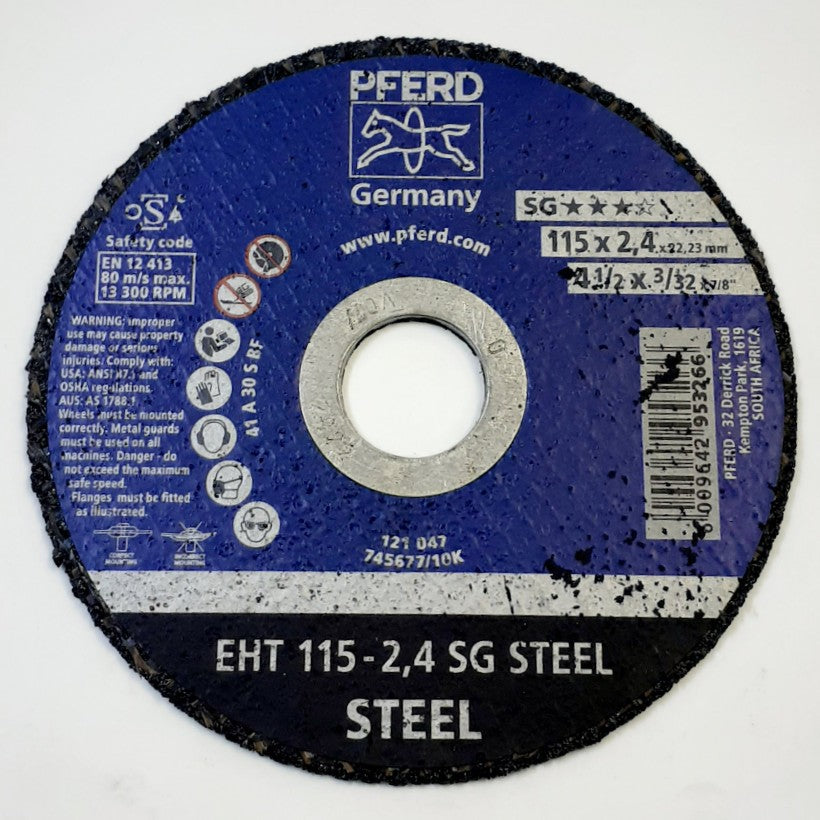Pferd Cutting Disc Steel EHT 115-2,4 SG