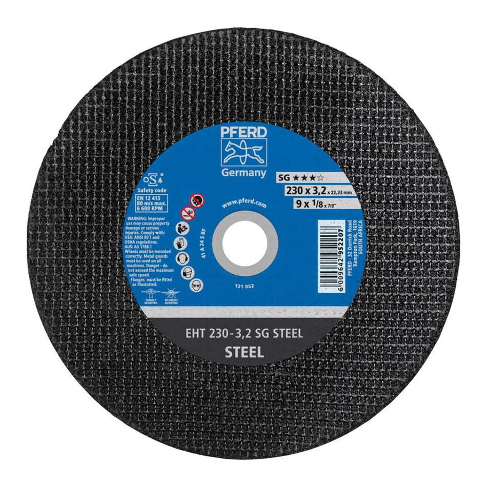 Pferd Cutting Disc Steel EHT 230-3,2 SG