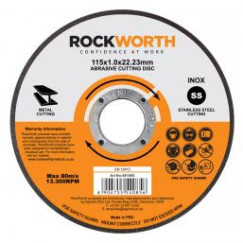Rockworth Cutting Disc Steel Slimline