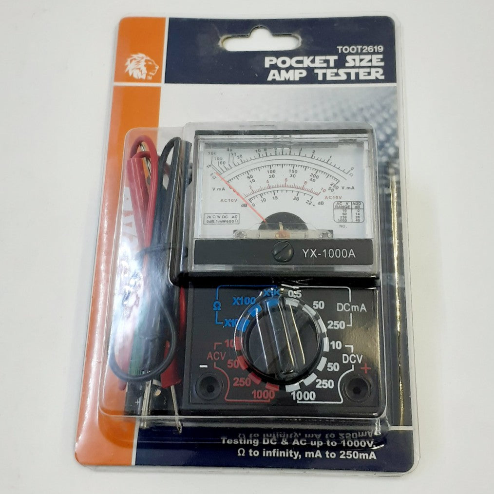 Tester Multi Pocket Size (Amp) -