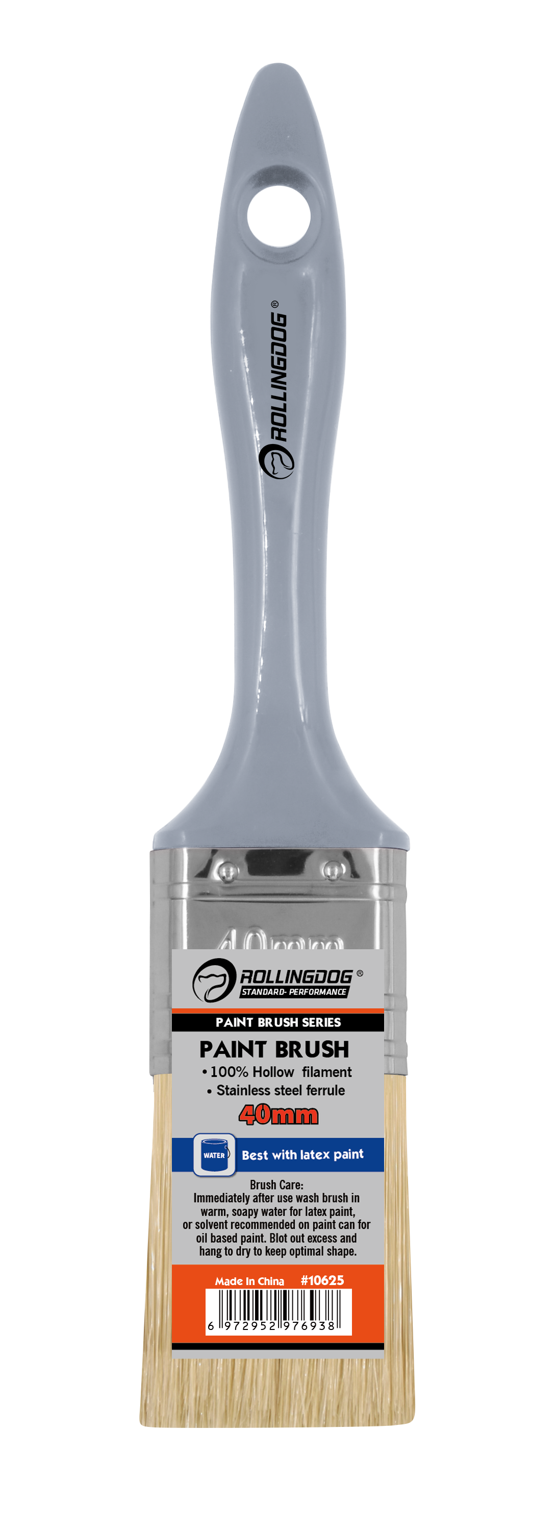 Rollingdog Paint Brush G100 40mm