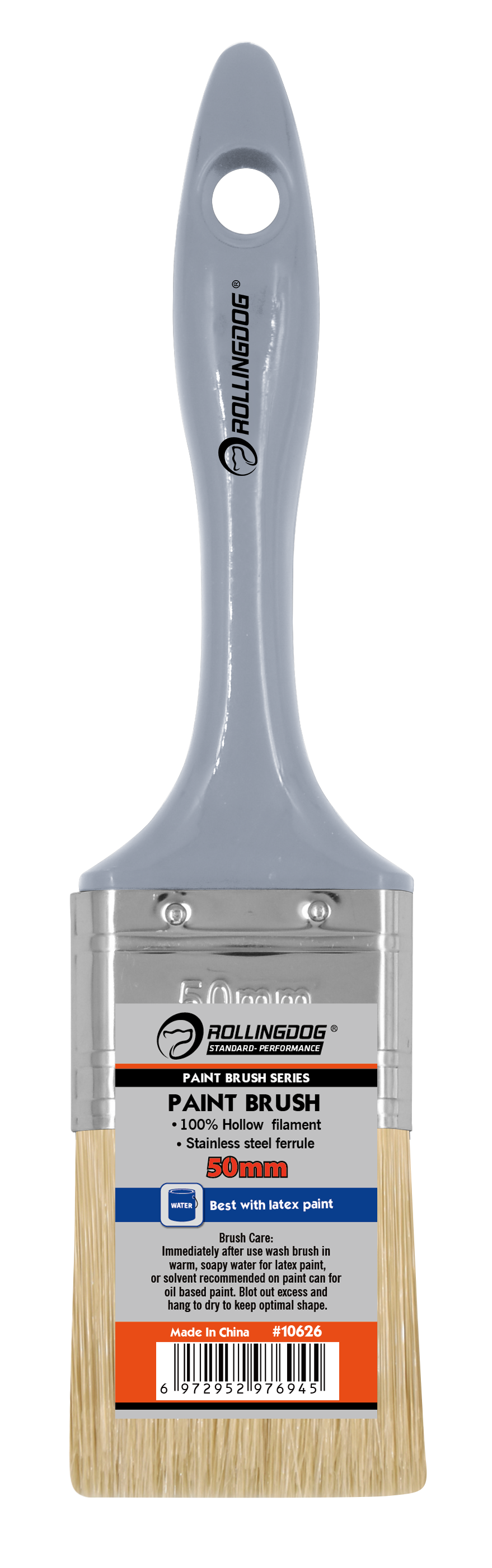Rollingdog Paint Brush G100 50mm