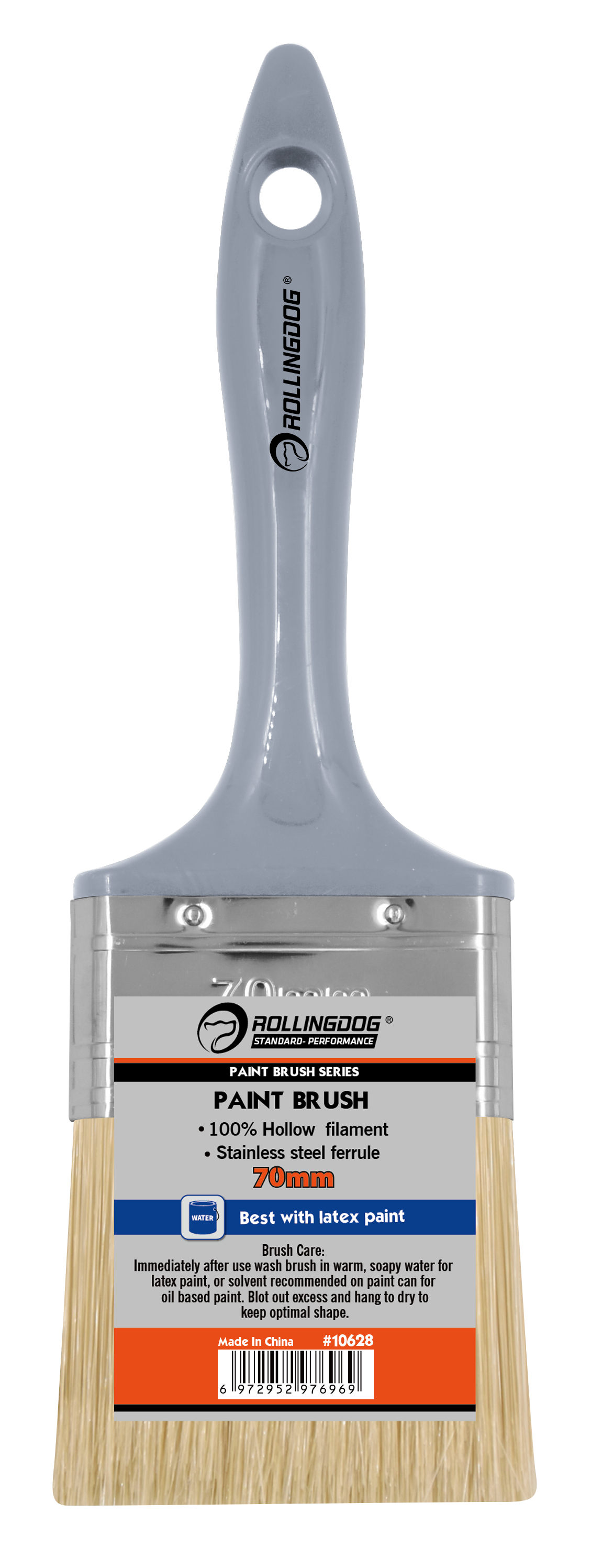 Rollingdog Paint Brush G100 70mm