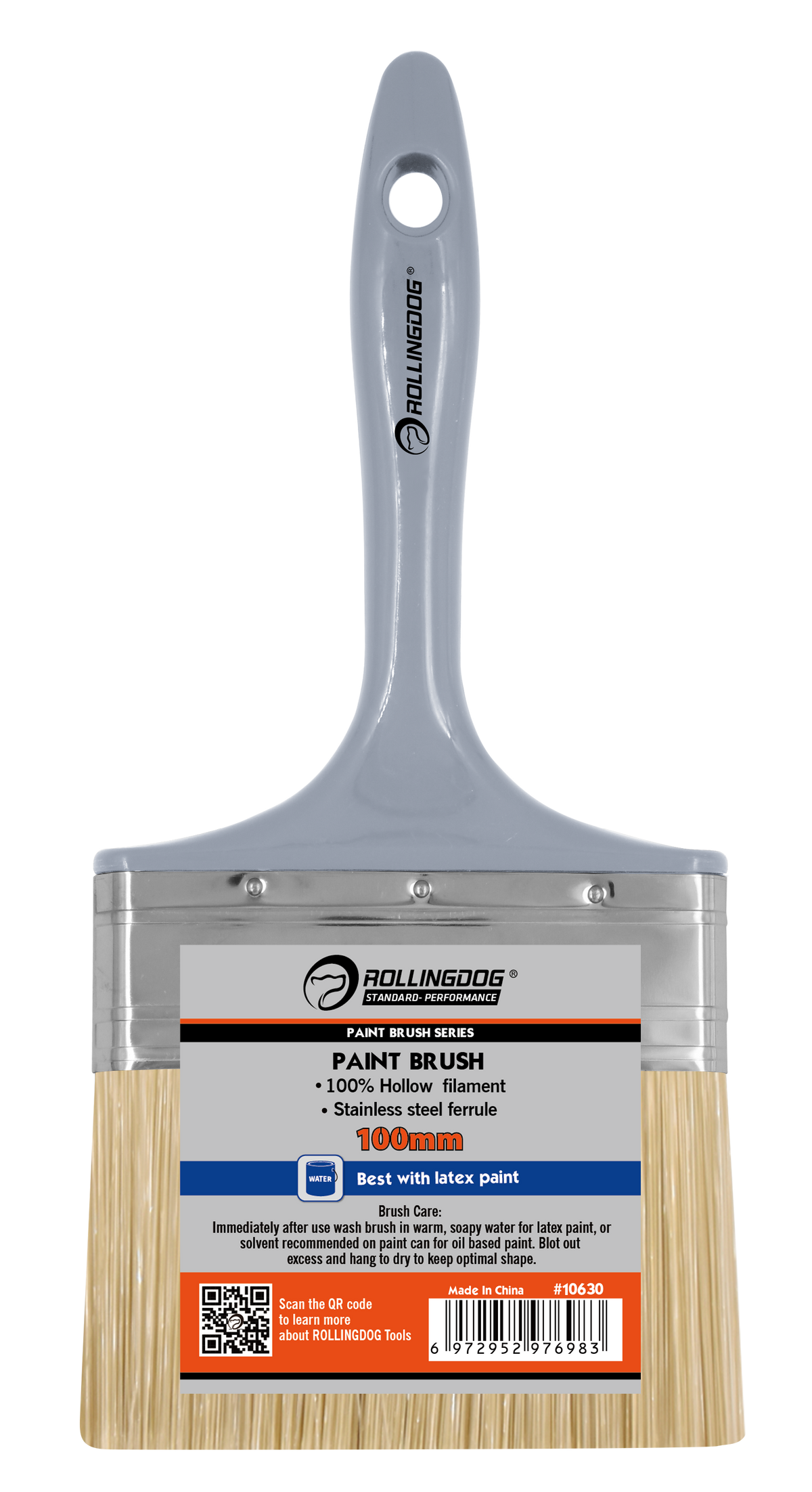 Rollingdog Paint Brush G100 100mm